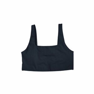 Girlfriend Collective tommy black sports bra
